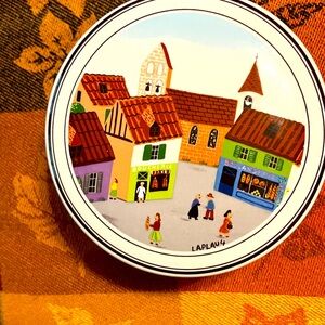 Villeroy & Boch Village Scene Ceramic Trinket Box